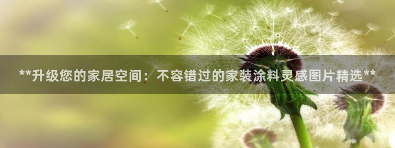 和记ag网页版：**升级您的家居空间：不容错过的家装涂料灵感图片精选**