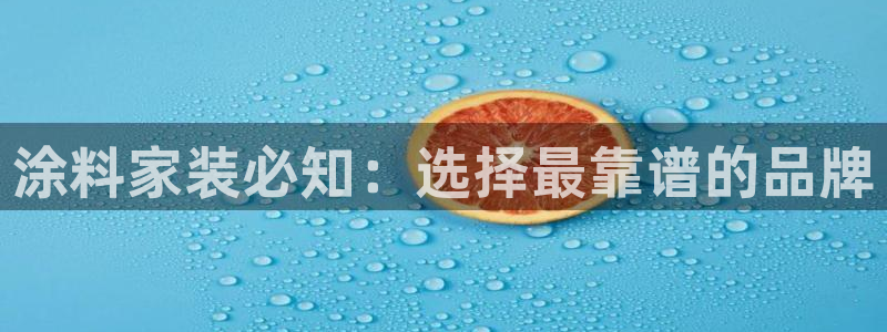 和记港口：涂料家装必知：选择最靠谱的品牌