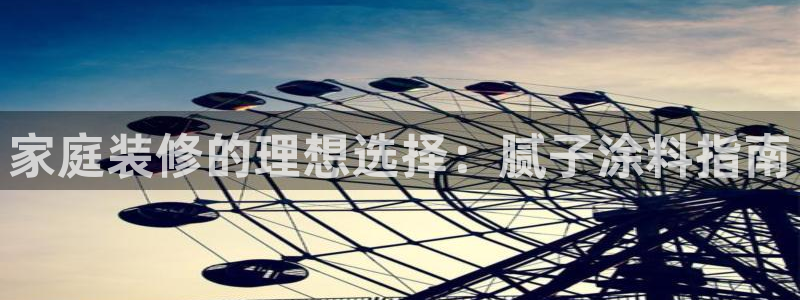 和记官网登录：家庭装修的理想选择：腻子涂料指南
