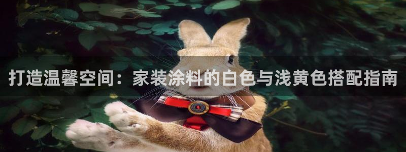 和记h188：打造温馨空间：家装涂料的白色与浅黄色搭配指南