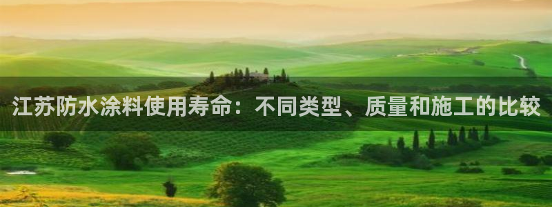 和记ag旗舰：江苏防水涂料使用寿命：不同类型、质量和施工的比较