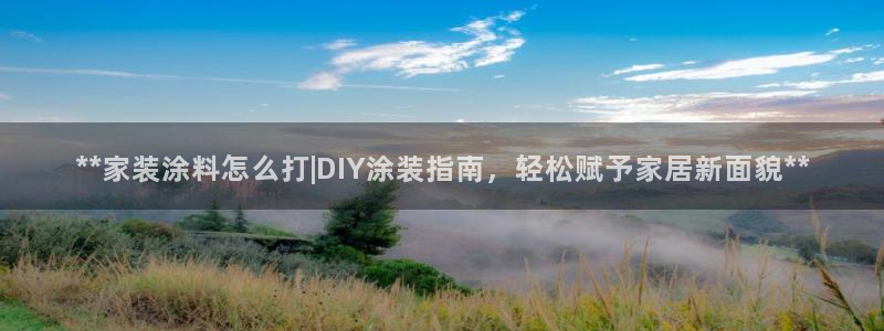 和记官网官方网站：**家装涂料怎么打|DIY涂装指南，轻松赋予家居新面貌**