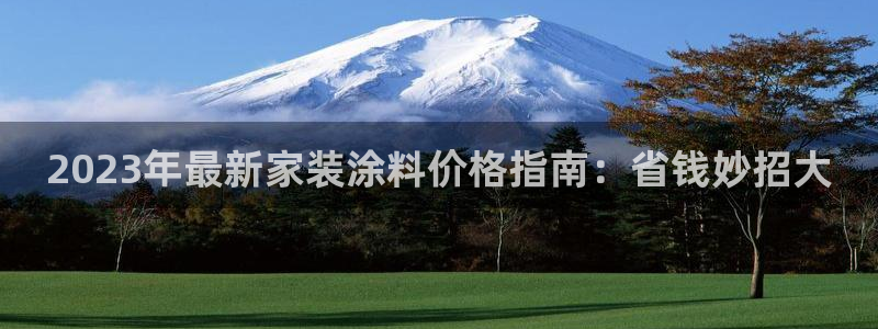 和记网页：2023年最新家装涂料价格指南：省钱妙招大