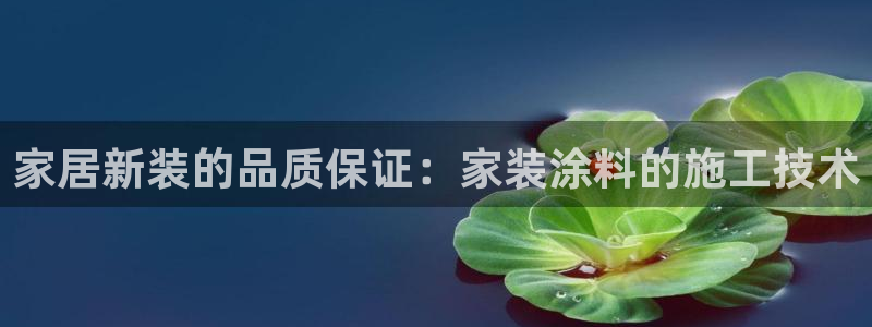 和记注册有什么送的：家居新装的品质保证：家装涂料的施工技术