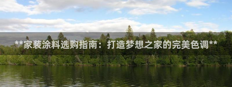 和记港口：**家装涂料选购指南：打造梦想之家的完美色调**