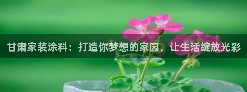和记下载：甘肃家装涂料：打造你梦想的家园，让生活绽放光彩